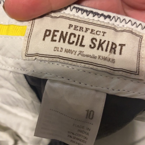 Old Navy gray skirt Sz 10 - Picture 4 of 4